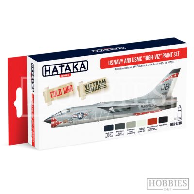 US Navy and USMC High Viz Hataka Modern Aviation Paint Set