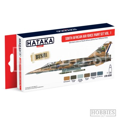 South African AF 70s-90s Vol.1 Hataka Modern Aviation Paint Set