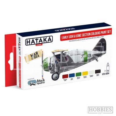 Hataka Early USN & USMC WWII Paint Set