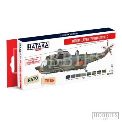 Modern Luftwaffe Vol.2 Hataka Modern Aviation Paint Set