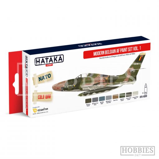 Modern Belgium Air Force Vol.1 Hataka Modern Aviation Paint Set