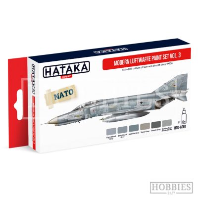Modern Luftwaffe Vol.3 Hataka Modern Aviation Paint Set