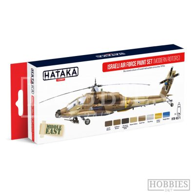 Israeli AF Helicopters Hataka Modern Aviation Paint Set