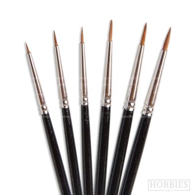 Javis Sable Paint Brushes Singles and 3 Pack Sets