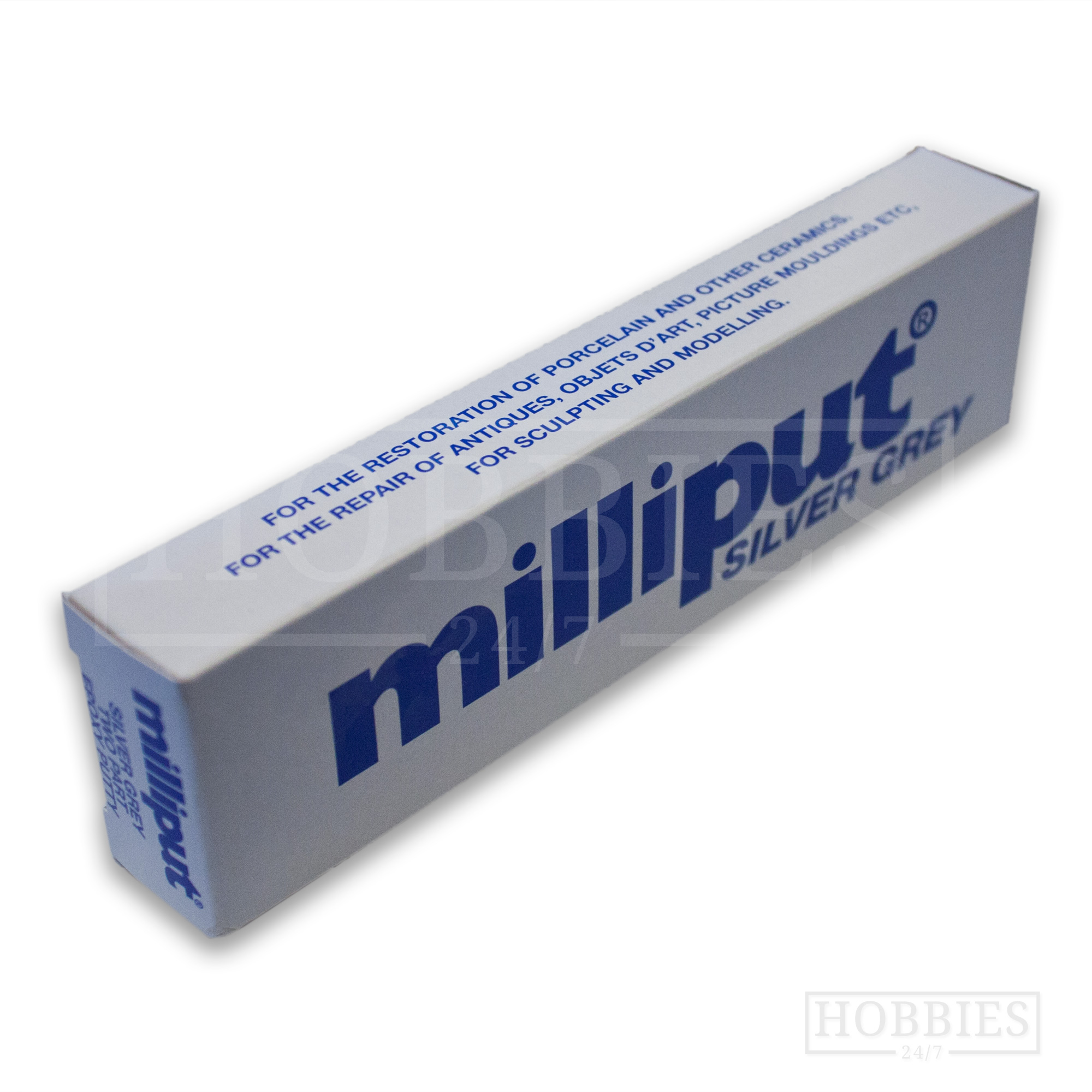 Milliput Silvergrey Colour 2 Part Epoxy Putty 2 Stick 113g New Pack 2nd Post 