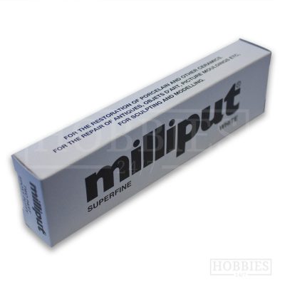 Milliput Two Part Epoxy Putty - Superfine White