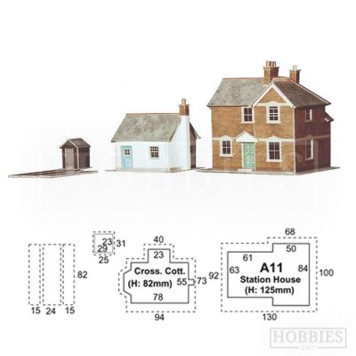 A11 Station Master House Superquick Card Kit