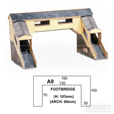 A9 Covered Footbridge Superquick Card Kit