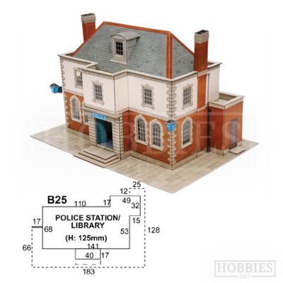 B25 Police Station or Library Superquick Card Kit