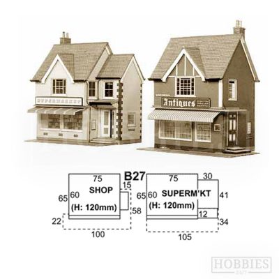 B27 Supermarket and Shop Superquick Card Kit