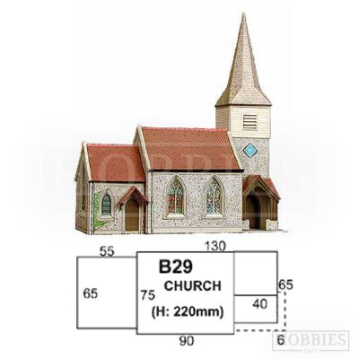 B29 Country Church Superquick Card Kit