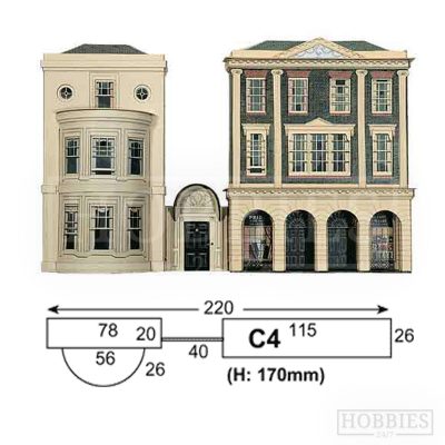 C4 Regency Shops, House Superquick Card Kit