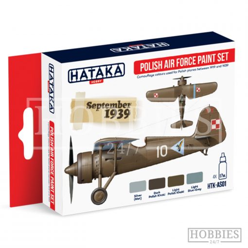 Hataka Polish Air Force WWII Paint Set