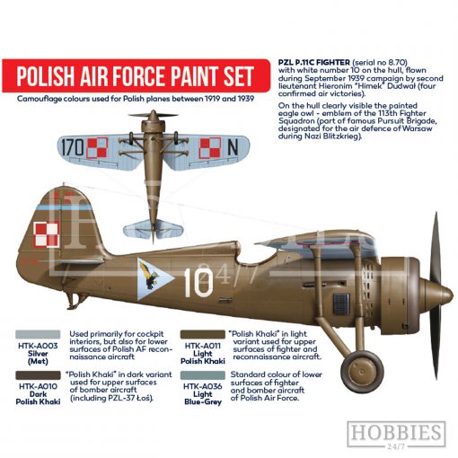 Hataka Polish Air Force WWII Paint Set Picture 2