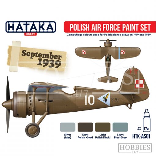 Hataka Polish Air Force WWII Paint Set Picture 3