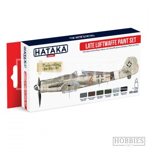 Hataka Late Luftwaffe WWII Paint Set