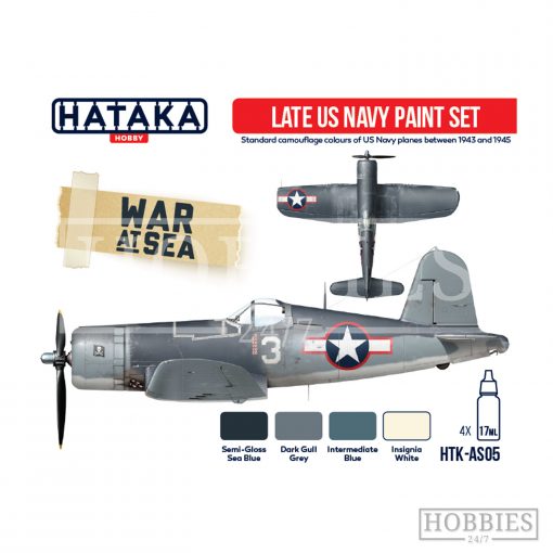 Hataka Late US Navy WWII Paint Set Picture 3