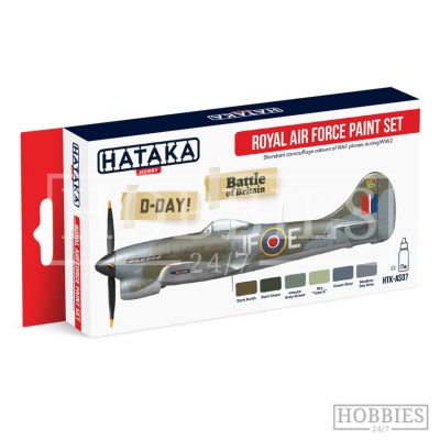 Hataka Royal Air Force WWII Paint Set