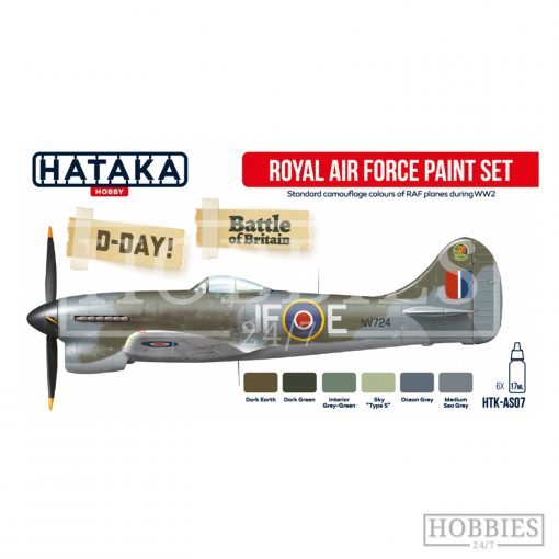 Hataka Royal Air Force WWII Paint Set Picture 3