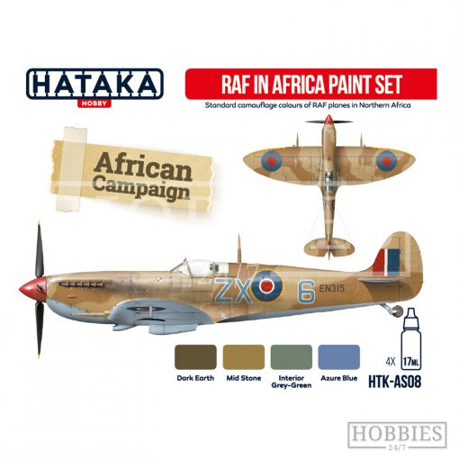 Hataka RAF In Africa WWII Paint Set Picture 2