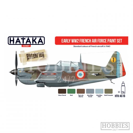 Hataka WW2 French Air Force WWII Paint Set Picture 3