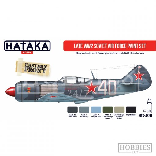 Hataka WW2 Soviet Air Force WWII Paint Set Picture 3
