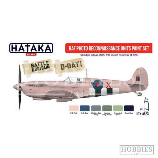 Hataka RAF Photo Reconnaissance Units WWII Paint Set Picture 3
