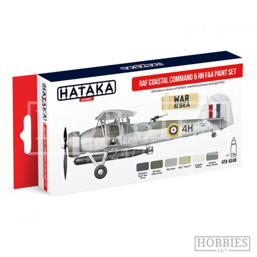 Hataka RAF Coastal Command Rn Faa WWII Paint Set