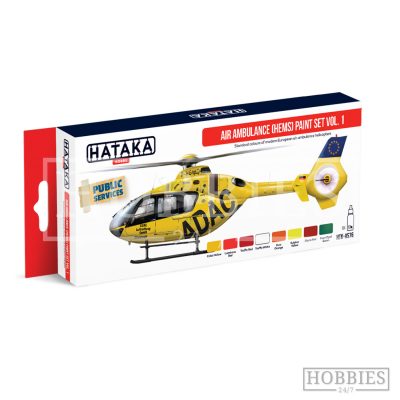 Hataka Modern Air Ambulance Hems V1 Modern Paint Set