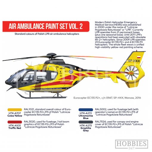 Hataka Air Ambulance Hems V2 Modern Paint Set Picture 2