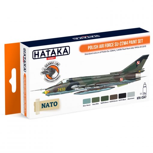 Hataka Polish Air Force Su-22 M4 Lacquer Paint Set