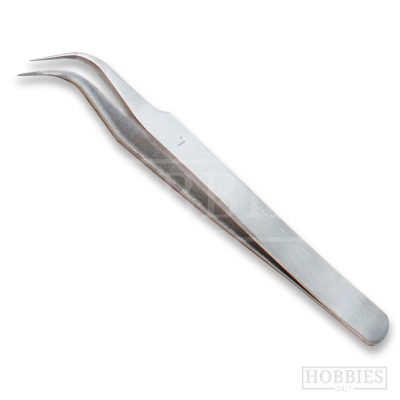 Expo Stainless Steel No. 7 Curved Tweezers Picture 7
