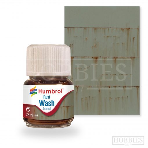 Humbrol Rust Enamel Wash Weathering Pigment