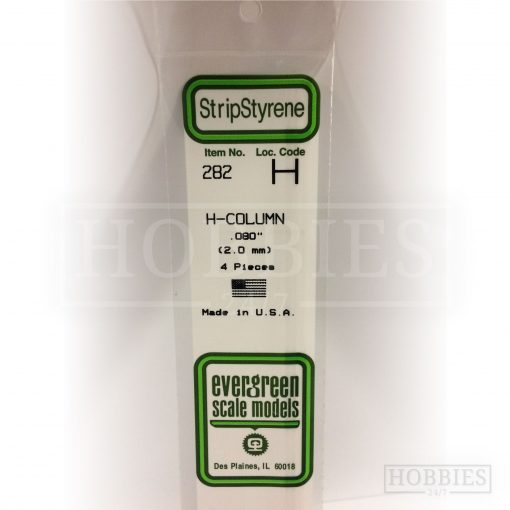 Evergreen Styrene H-Column EG282 2mm