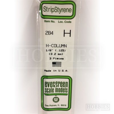 Evergreen Styrene H-Column EG284 3.2mm