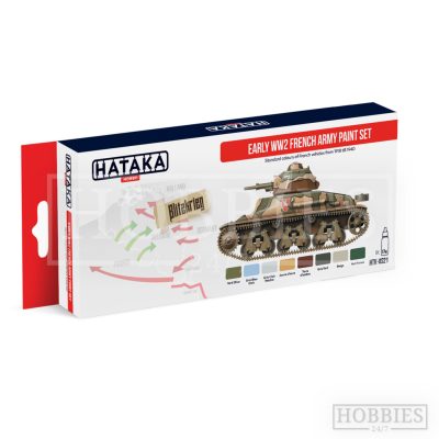 Hataka WWII French Army Paint Set
