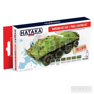 Hataka Warsaw Pact Afv Panel Lighting Paint Set