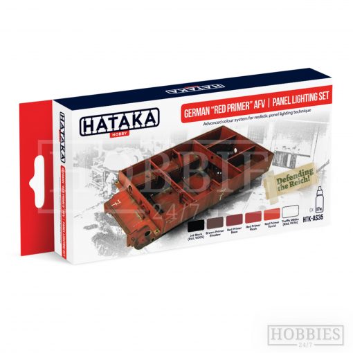 Hataka Red Primer Afv Lighting Paint Set