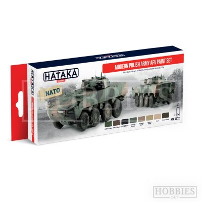 Hataka Modern Polish Army Afv Paint Set