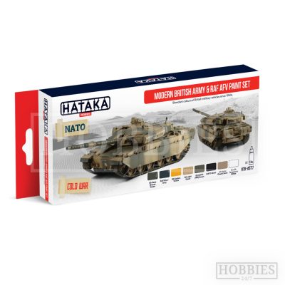 Hataka Modern British Army Raf Afv Paint Set