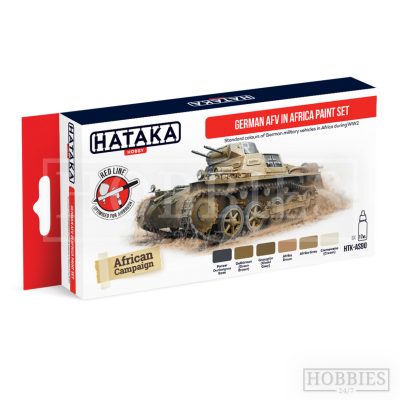 Hataka German Afv Africa Paint Set