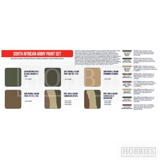 Hataka South African Army Paint Set Picture 2