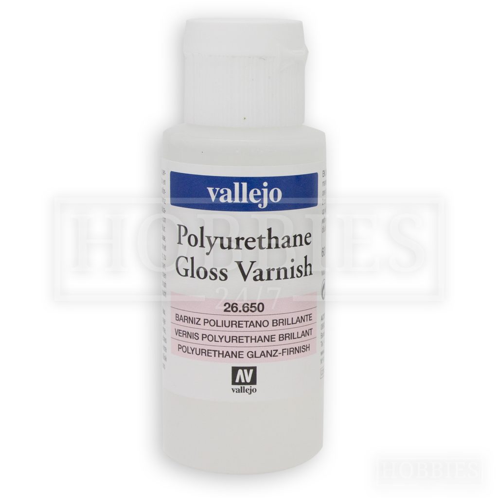 Vallejo Polyurethane Varnish Gloss 60ml Hobbies247 Online Model Shop