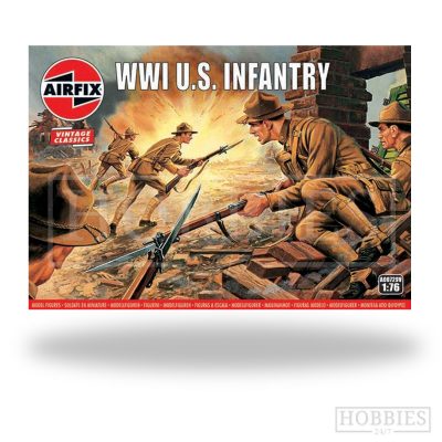 Airfix WWI Us Infantry 1/72 Figures