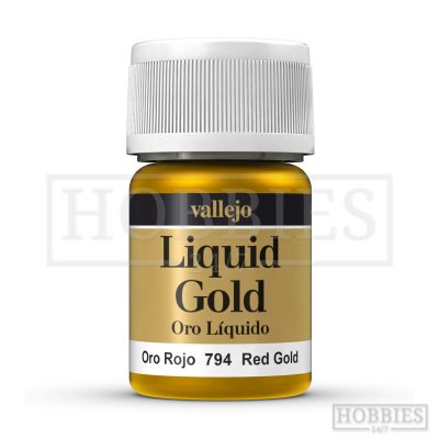 Vallejo Model Color 35ml Metals Red Gold