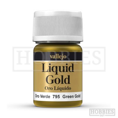 Vallejo Model Color 35ml Metals Green Gold