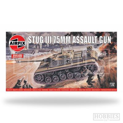 Airfix Vintage Classic Stug Iii 75mm Assault Gun 1/76