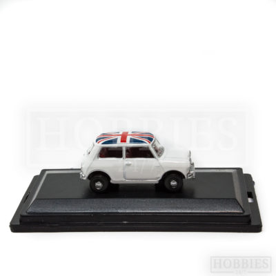 Oxford Austin Mini Cooper White Union 1/76