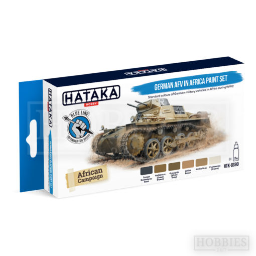 Hataka German AFV Africa - Blue Line
