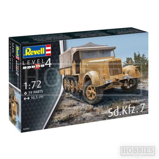 Revell Sdkfz 7 - Late Production 1/72